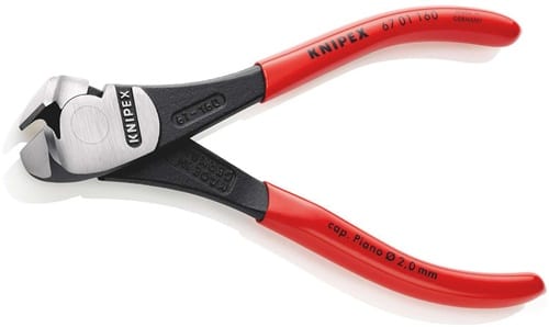 KNIPEX Kraftvornschneider Gesamt-L.160mm Kopf pol.Ku.-Überzug KNIPEX