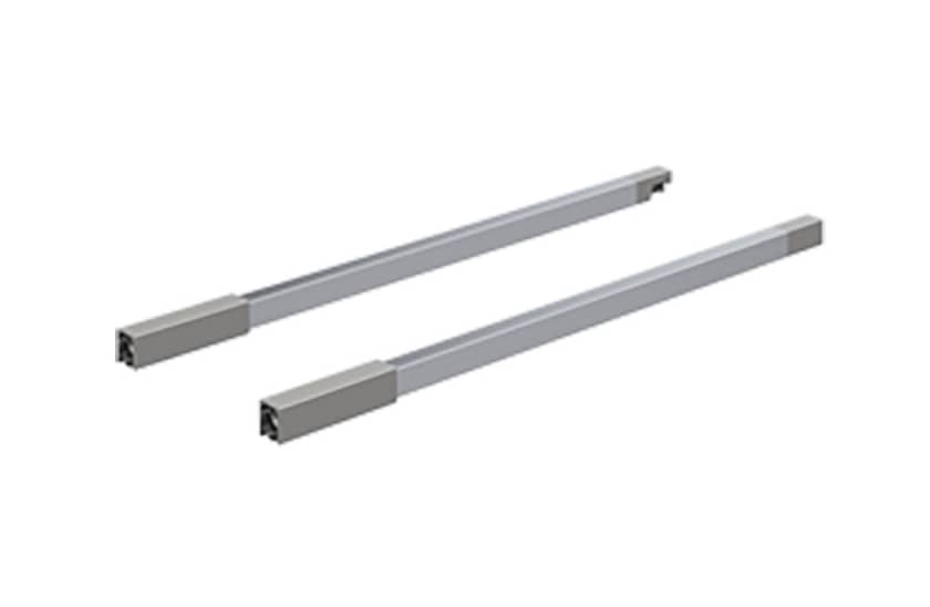 HETTICH Doppelreling InnoTech Atira, 520 mm, rechts, silber, 9195021