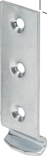 VORMANN Schließhaken L.48 B.18 S.2mm STA blau verz.gekr.VORMANN