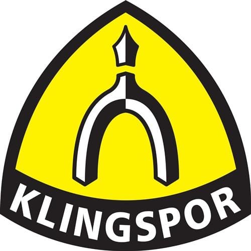 KLINGSPOR Fächerschleifer KM 613 Ø40xH20mm K.40 Korund Schaft-D.6mm KLINGSPOR