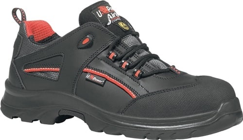 U.POWER Sicherheitsschuh Iroko Gr.42 W.11 schwarz/rot S3S FO SR ESD EN ISO 20345:2022