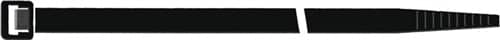 SAPISELCO Kabelbinder L.360mm B.7,5mm PA 6.6 schwarz 100St./Btl.SAPISELCO