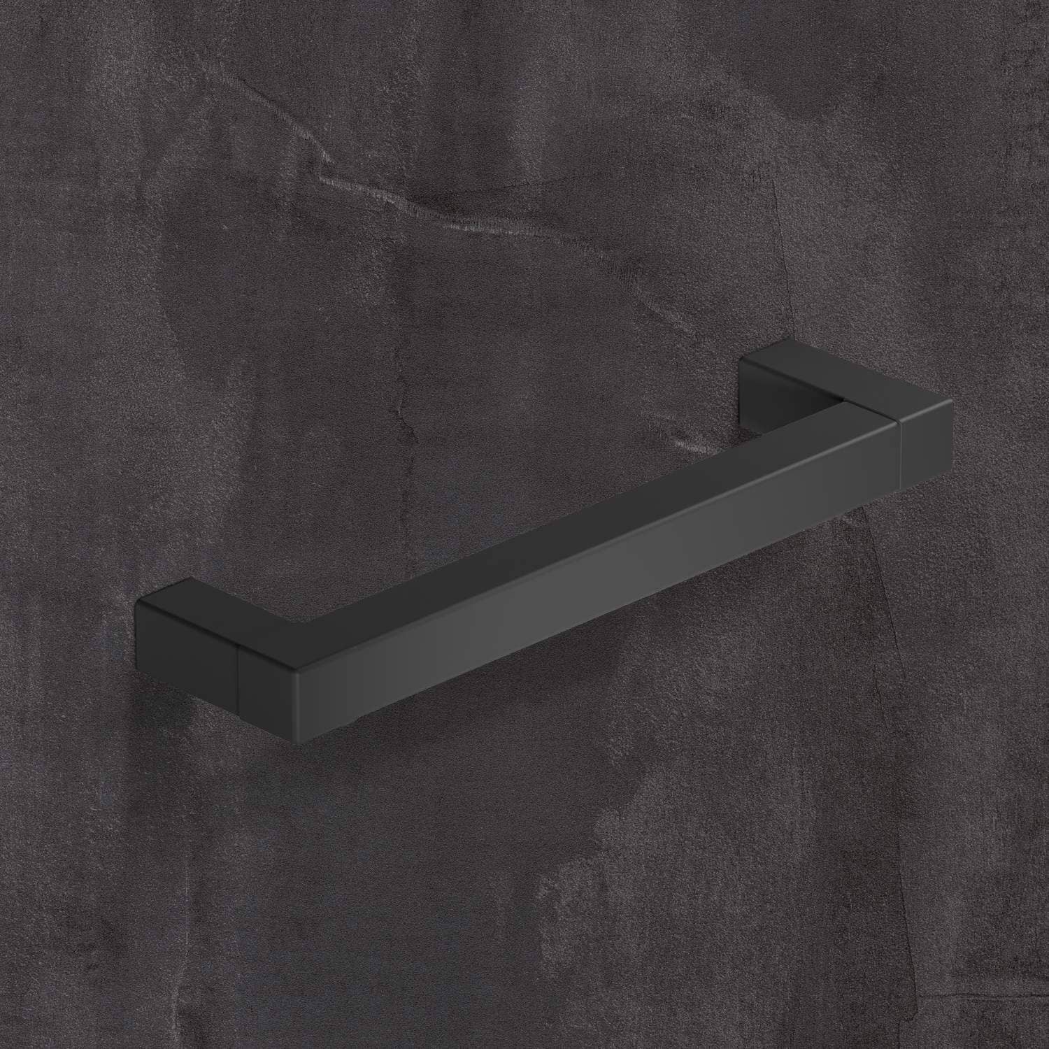 HETTICH Griff Cadro, Bohrabstand 128, L 140.5 mm, B 12.5 mm, H 35 mm, Schwarz matt, 9298816