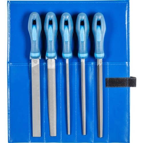 PFERD TOOLS Feilensatz L.200mm Hieb 3 2K-Ergo PFERD
