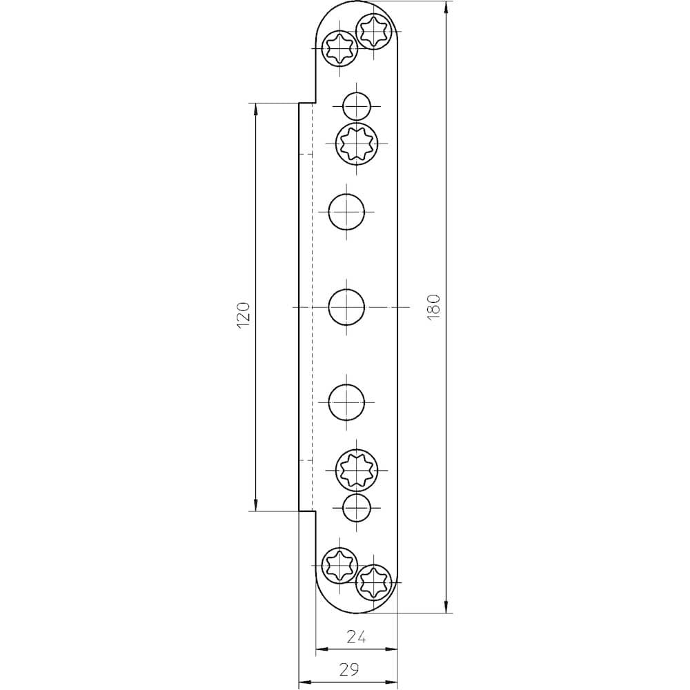 SIMONSWERK Abdeckwinkel für Aufnahmeelement VARIANT® VX 7561 KR, edelstahl