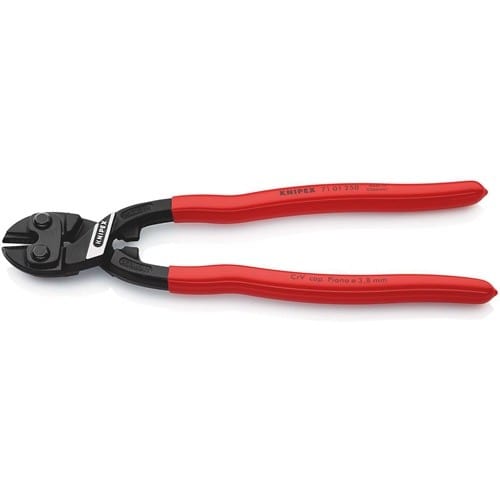 KNIPEX Kompaktbolzenschneider CoBolt® L.250mm Ku.-Überzug ger.3,8mm o.Aussparung