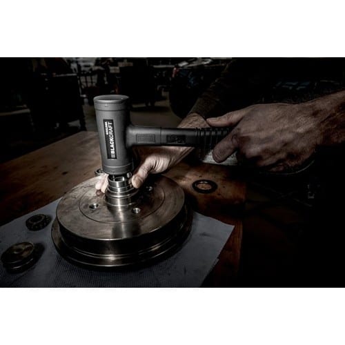 HALDER Schonhammer BLACKCRAFT Gesamt-L.300mm Kopf-D.40mm STA rückschlagfrei Halder