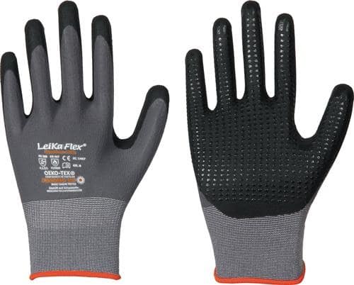 Handschuhe LeiKaFlex 1467 EN 420+ EN 388+EN 407 PSA-Kategorie II LEIPOLD