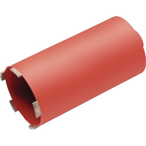 TECWERK Diamantbohrkrone D.65mm L.165mm 1-tlg.Sgmt-Anz.3 1/2 Zoll TECWERK