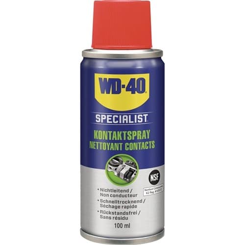 WD-40 SPECIALIST Kontaktspray 400ml Zulassung NSF K2 Spraydose Smart Straw™ WD-40 SPECIALIST