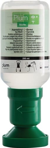 PLUM Augenspülflasche 200ml 3 J.(ungeöffnete Flasche) DIN EN15154-4 PLUM