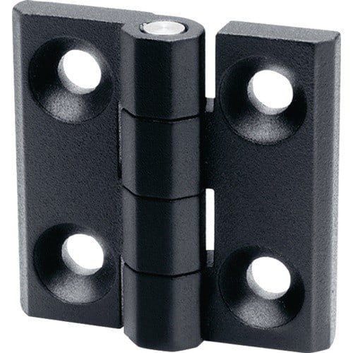GANTER Scharnier GN 237 H.40mm B.40mm S.5mm Zink-Druckguss besch.GANTER
