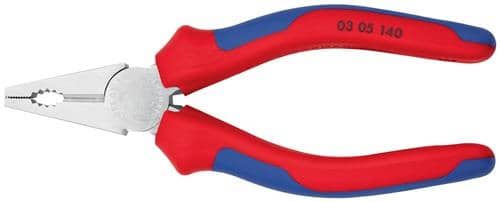 KNIPEX Kombizange L.140mm verchr.Comfort-Griff KNIPEX