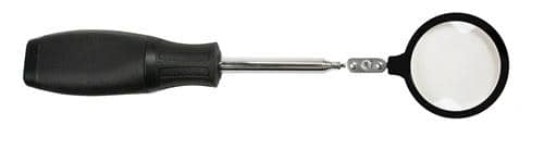 HESSE Inspektionslupe Gesamt-L.250mm Magnetkopf-D.50mm HESSE