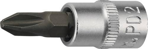 Steckschlüsseleinsatz 1/4 ″ PH Länge 32 mm TECWERK