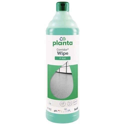 PLANTA Wischpflege m.Geruchsblocker Corridor® Wipe P 930 1l Flasche PLANTA