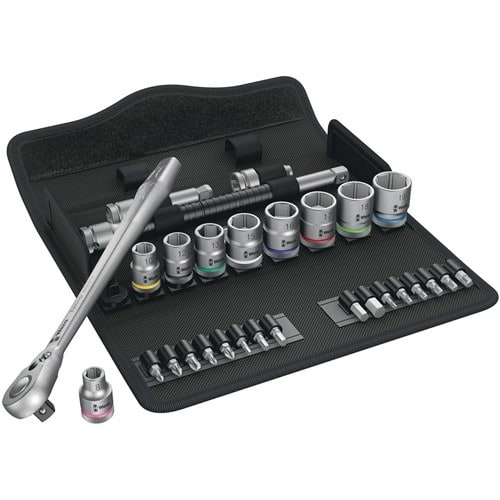WERA Steckschlüsselsatz Zyklop Metal 29-tlg.3/8 Zoll SW 8-19mm Z.72 6KT WERA