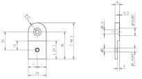effeff Adapterlaschen-Set Z09-ADL53