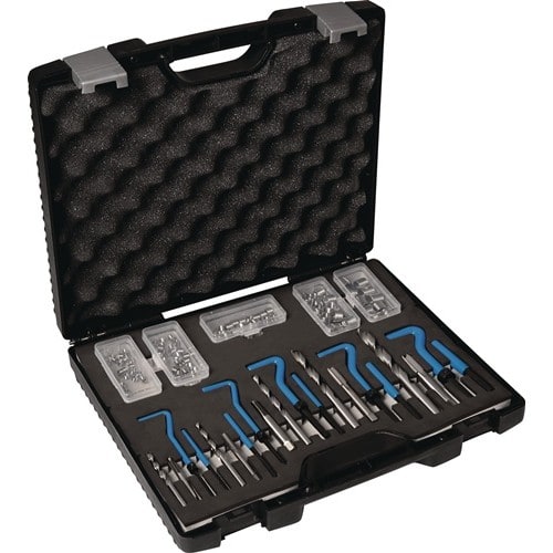 TECWERK Gewindereparatursortiment DIN 8140 Typ Stand.M5-M12 rostfr.STA 1,5xD TECWERK