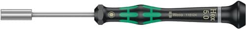 WERA Elektronikersteckschlüssel 2069 SW 5mm Klingen-L.60mm Gesamt-L.157mm