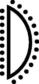 PFERD TOOLS Diamanthandyfeile 215mm 12,5x3,8mm halbrd.D 126 PFERD