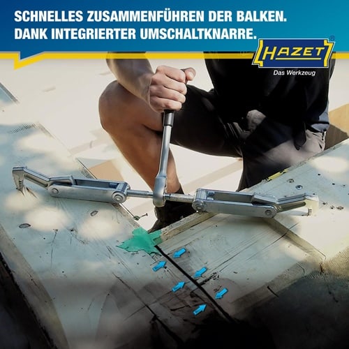 HAZET Zuggerät 1774-1 Spann-W.115mm Gesamt-B.440mm HAZET