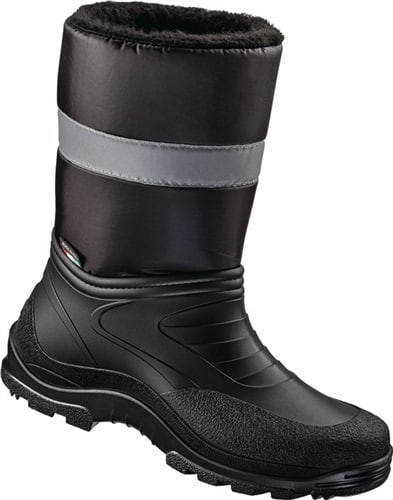 EUROMAX Winterschlupfstiefel Skagen Gr.42 schwarz PVC/PA m.Reflexstreifen EUROMAX