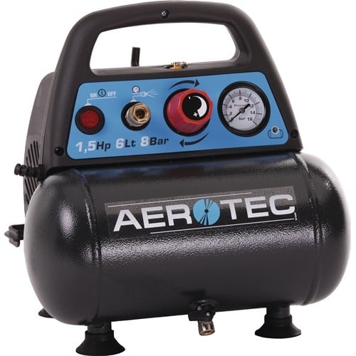 AEROTEC Kompressor Aerotec Airliner 6 200l/min 8bar 1,1 kW 230 V,50 Hz 6l AEROTEC