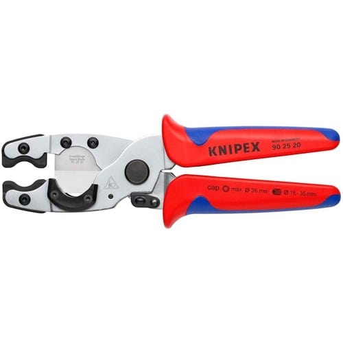 KNIPEX Rohrschneider f.Rohre D.12-25/18-35mm L.210mm Chrom-Vanadin-Elektrostahl KNIPEX