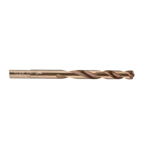 MILWAUKEE 10,2 x 133 mm, HSS-G Co HSS-G RED COBALT Metallbohrer DIN 338 5er Pack