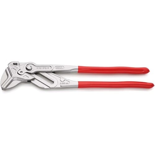 KNIPEX Zangenschlüssel L.400mm Spann-W.85mm verchr.Ku.-Überzug KNIPEX