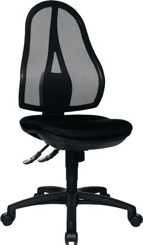 TOPSTAR Bürodrehstuhl Punktsynchr.-T.schwarz 430-510mm