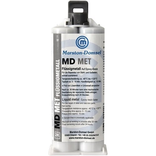 MARSTON 2K-Epoxidflüssigmetall MD MET 60g Doppelkart.MARSTON