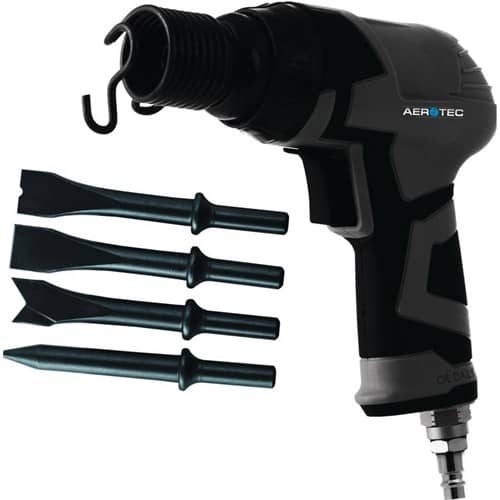AEROTEC Druckluftmeißelhammer CSP 150 Set 4500min-¹ 11mm Sechskant 4-5 J AEROTEC