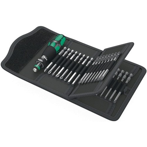 WERA Schraubendrehersatz KK 62 33-tlg.m.Handhalter u.Wechselkl.WERA