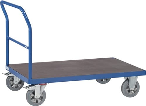 FETRA Plattformwagen Ladeflächen L1000xB700mm STA brillantblau Trgf.1200kg