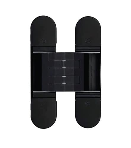 BSW verdecktl.Objektband Hide 3D130-80 ma schwarz Bandhöhe 130mm Bel.-W.80kg BSW