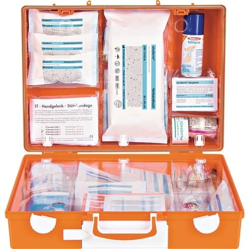 SÖHNGEN Erste Hilfe Koffer Advocat Verwaltung B400xH300xT150ca.mm orange SÖHNGEN