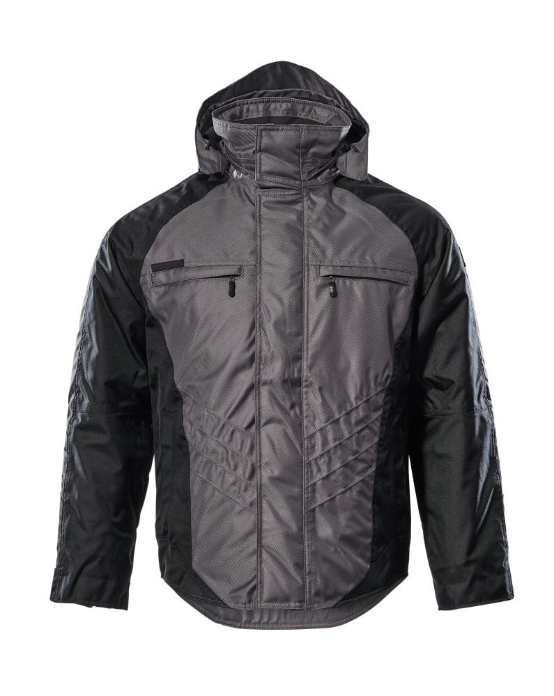 MASCOT® Frankfurt Winterjacke, anthrazit/schwarz