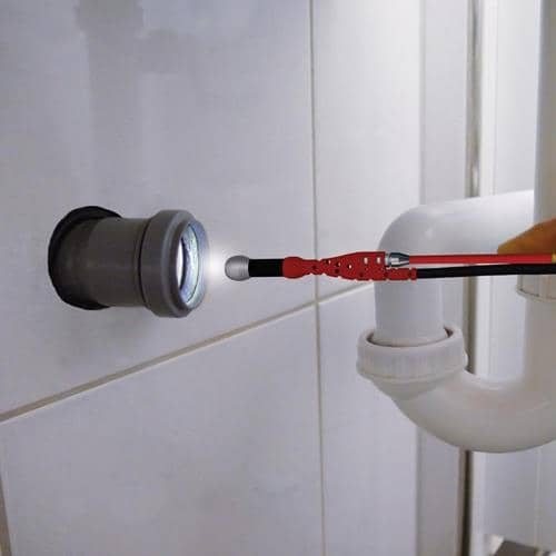RUNPOTEC Rohrkamera RC 3 Kabel-L.15m Kamerakopf-D.13mm RUNPOTEC