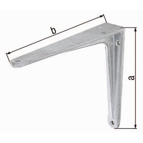 GAH Konsole L.175mm H.150mm Alu-Guss Trgf.70kg GAH