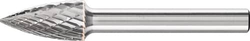 PFERD TOOLS Frässtift SPG D.12mm Kopf-L.25mm Schaft-D.6mm HM Verz.STEEL PFERD