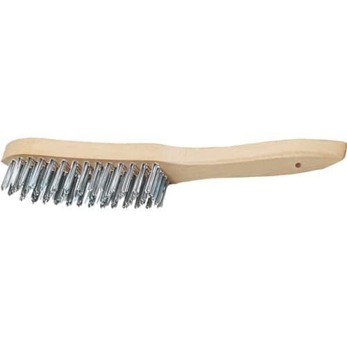 TECWERK Drahtbürste L.295mm 0,35mm Gussstahl 2-reihig TECWERK