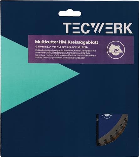Handkreissägeblatt TECWERK