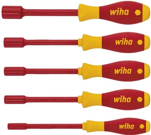 WIHA Sechskantsteckschlüsselsatz 322 K5 5tlg.5,5-7,0-8,0-10,0-13,0mm