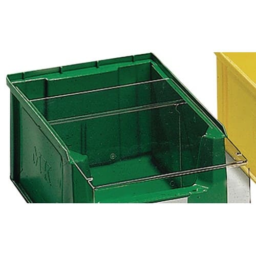 TECWERK Querteiler f.Sichtlagerkasten MK3 PS glasklar 10St./Btl.TECWERK