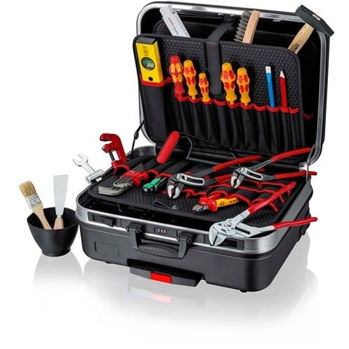 KNIPEX Werkzeugsortiment BIG Basic Move Sanitär 31-tlg.im Hartschalenkoffer