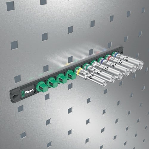 WERA Steckschlüsseleinsatzset Deep 1 9-tlg.Antr.12,5mm (1/2) Zoll WERA