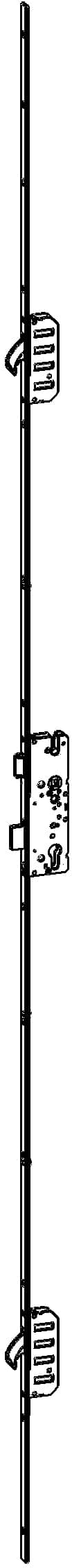 WINKHAUS Mehrfachverriegelung STV FG1662 M2, 8/92, Falle Standard, Stahl