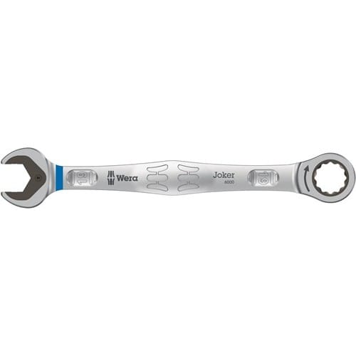 WERA Maulringratschenschlüssel Joker SW 19mm L.246mm ger.WERA